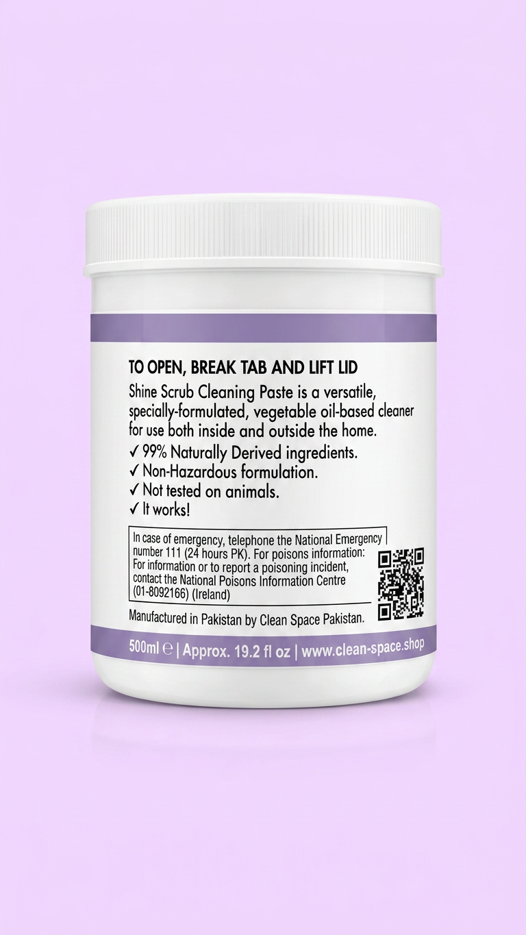 Shine Scrub Cleaning Paste