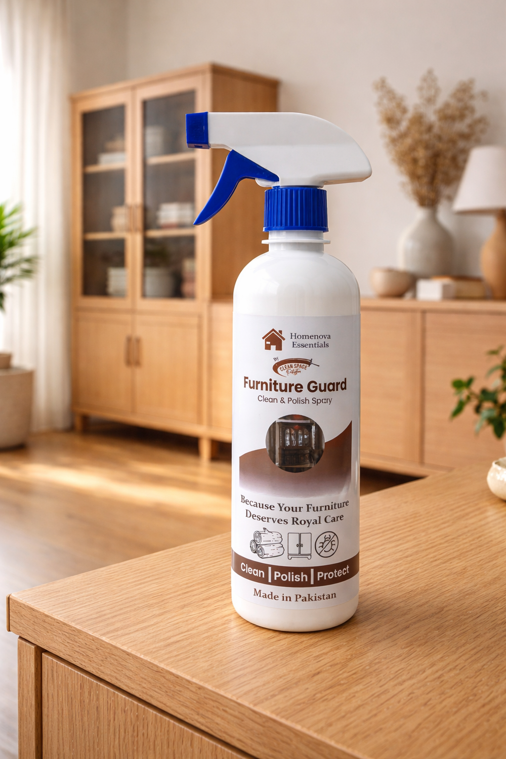 Furniture Guard Clean & Polish Spray HOMENOVA ESSENTIALS